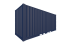 Seecontainer 20 Fuß HighCube OpenSide Container - Screenshot - Hinten Rechts