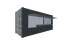 Seecontainer 20 Fuß HighCube Kiosk Container - Screenshot - Vorne Links