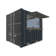 Seecontainer 8 Fuß Kiosk Container - Vorne Links Seecontainer 8 Fuß Kiosk Container - Screenshot - Vorne Links