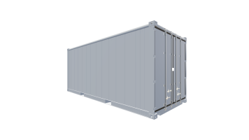 20 Fuß Kühlcontainer - Vorne Rechts Screenshot - Vorne Rechts