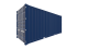 Seecontainer 20 Fuß HighCube DD Container - Screenshot - Vorne Links