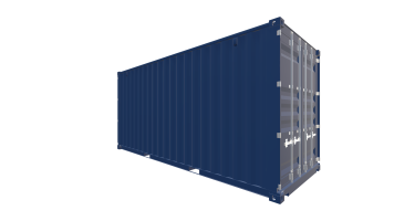 20 Fuß HighCube DD Container - Vorne Rechts Screenshot - Vorne Rechts