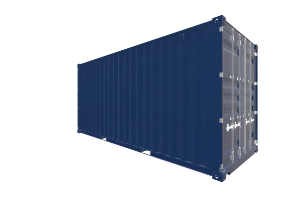 20 Fuß HighCube DD Container - Foto Screenshot - Vorne Rechts
