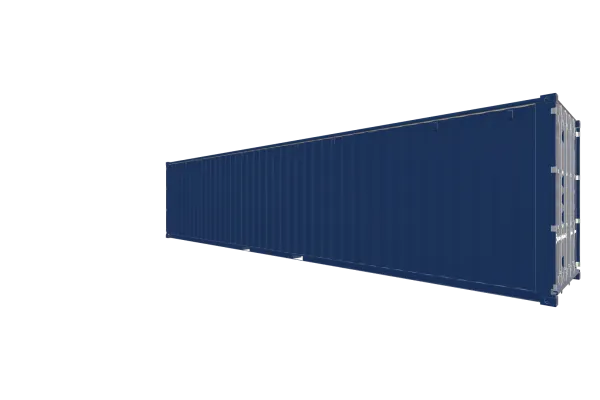 40 Fuß HighCube DD Container - Foto Screenshot - Vorne Rechts