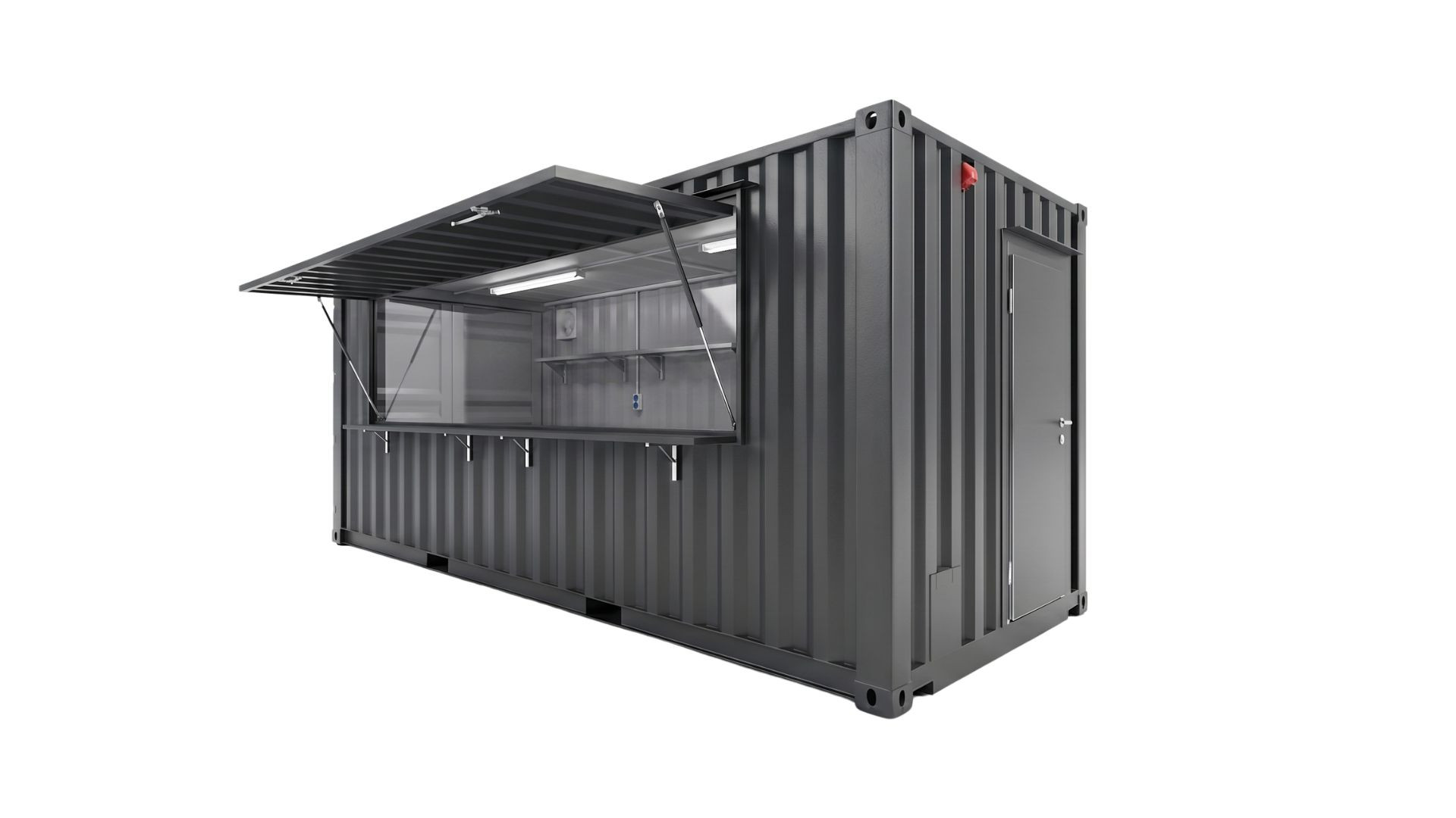 20 Fuß Kiosk Container