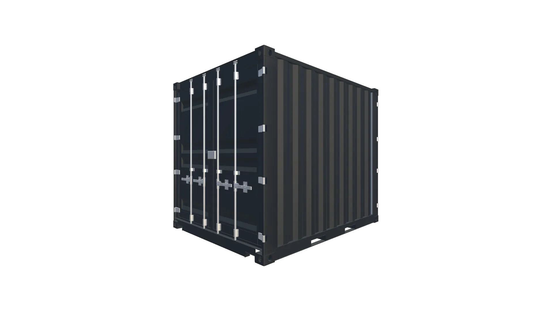 10 Fuß Double Door Container Screenshot - Hinten Rechts 10 Fuß Double Door Container Screenshot - Hinten Rechts
