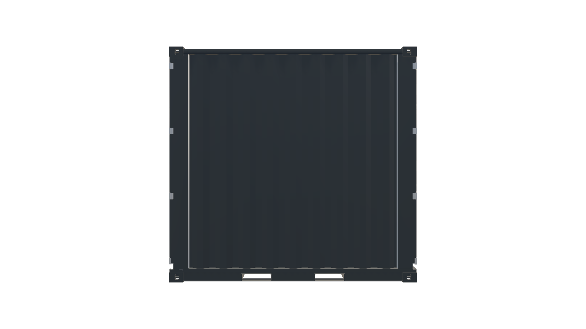 10 Fuß High Cube Double Door Container Screenshot - Frontal
