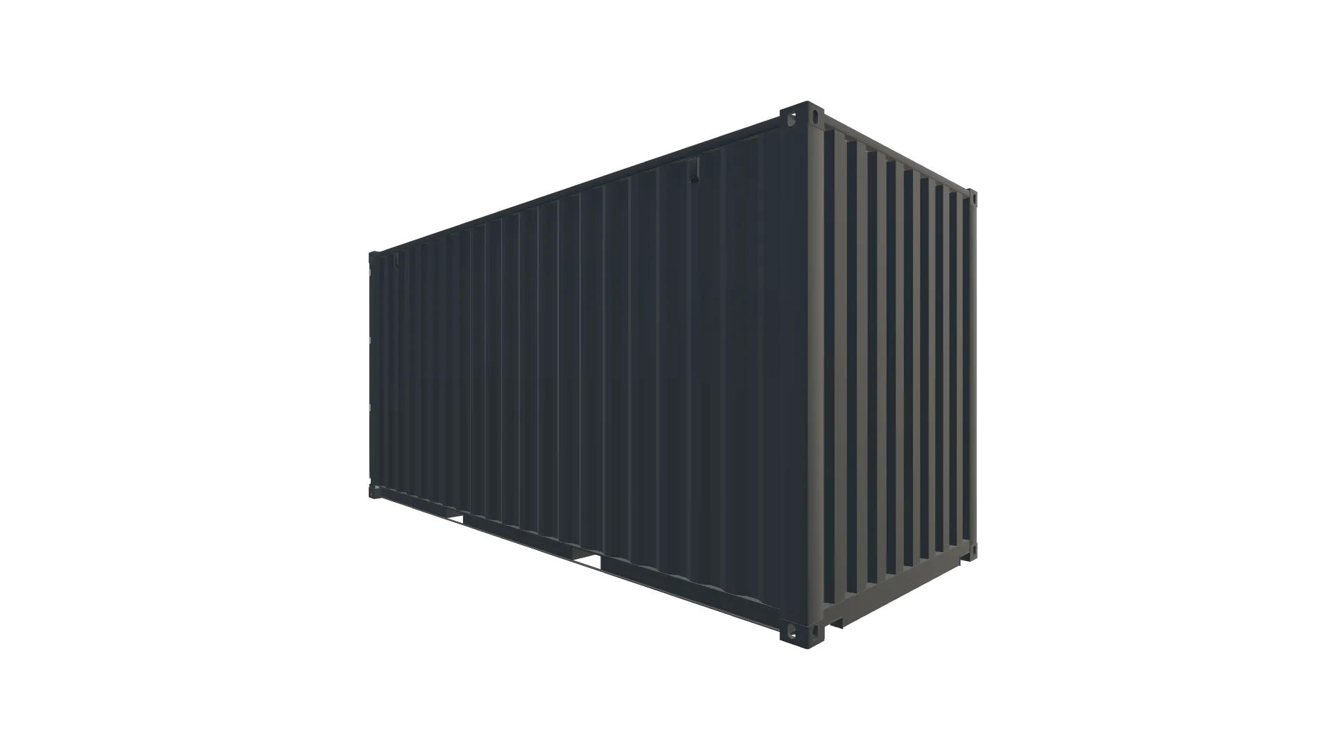 20 Fuß High Cube Container Screenshot - Vorne Rechts 20 Fuß High Cube Container Screenshot - Vorne Rechts