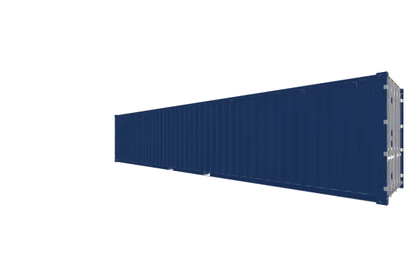 40 Fuß DD Container - Foto Screenshot - Vorne Rechts