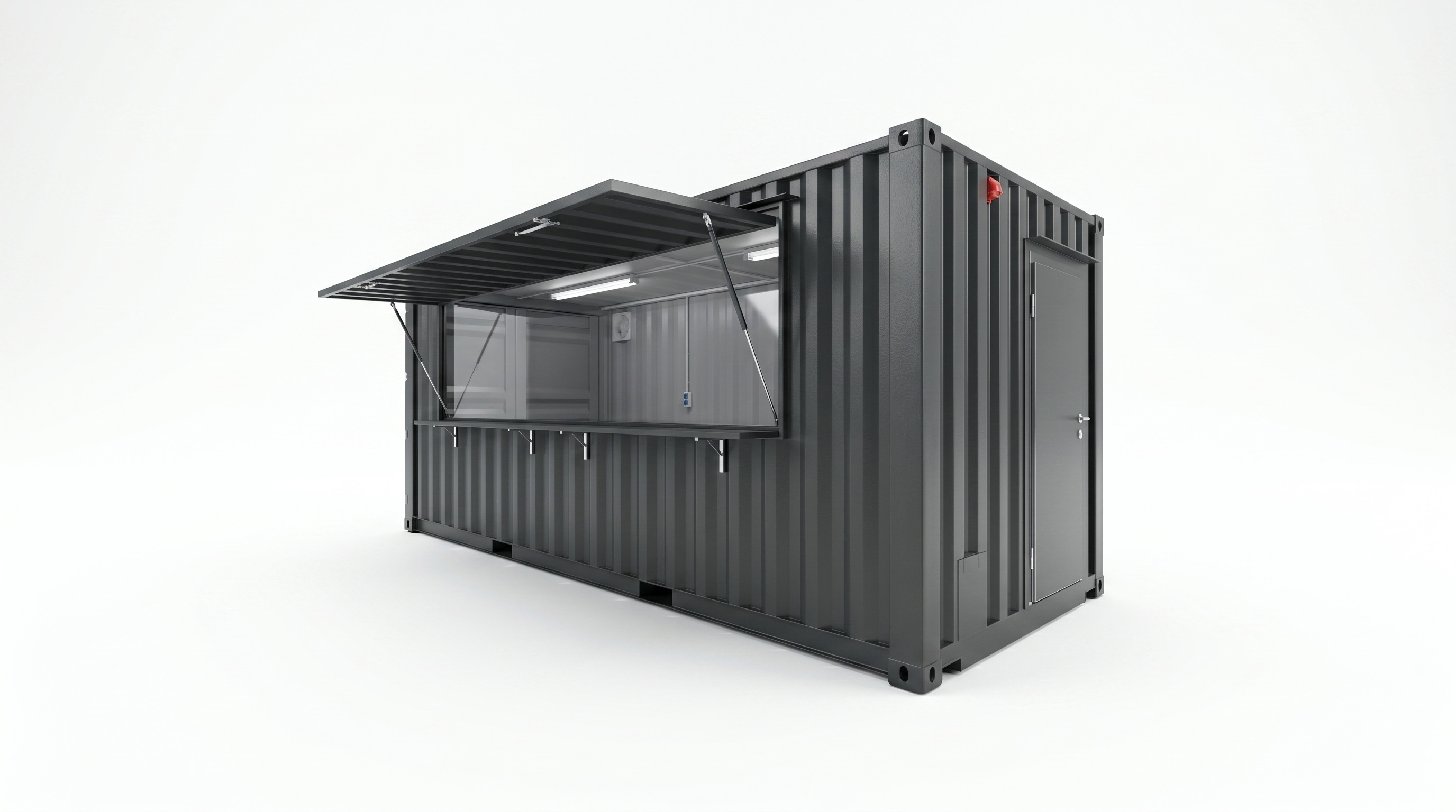 20 Fuß Kiosk Container